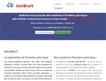 Tablet Screenshot of isolbruit.fr